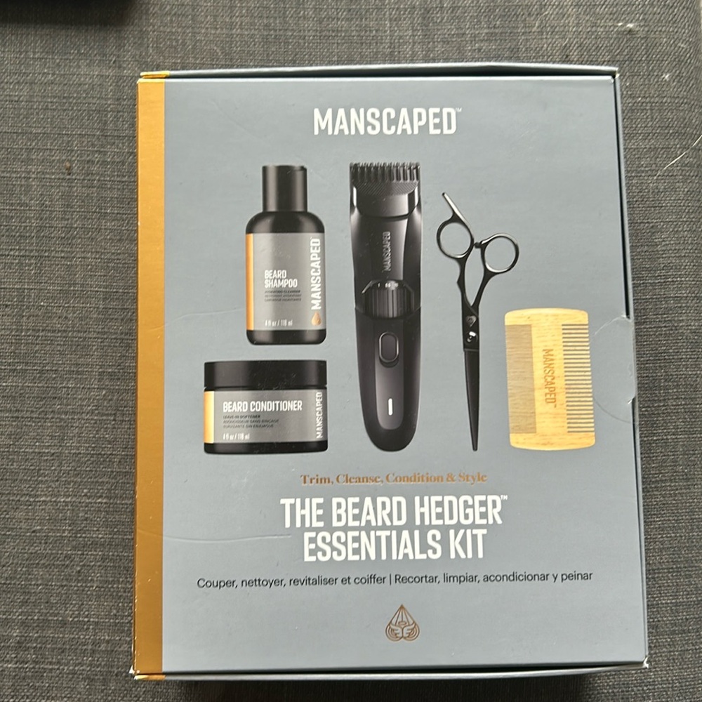Brand new unopened beard hedger essentials kit.